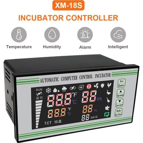 2020 New Fully automatic digital, practical, efficient, egg incubator controller XM-18S