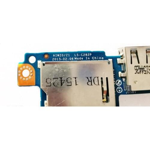 Original for Lenovo V3000 V4000 500-15ACZ USB board Audio board 500-15ACZ AIWZ0 1 LS-C282P tested good free shipping