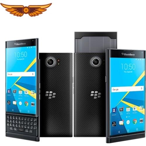 Original BlackBerry Priv 5.4 Inches Hexa-core Android OS 3GB RAM 32GB ROM 18MP Camera Used Cellphone