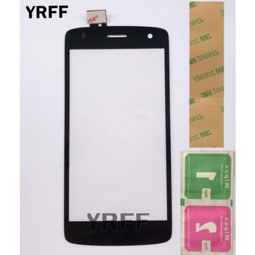 Touch Screen Panel For Fly IQ4503 IQ 4503 Touch Screen Touch Digitizer Panel Glass 5.0'' Mobile Wipes Adhesive