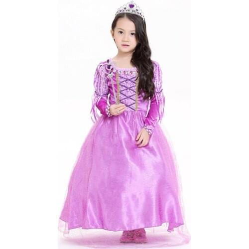 Halloween Dress princess childrens All stage performance dress parent child adult