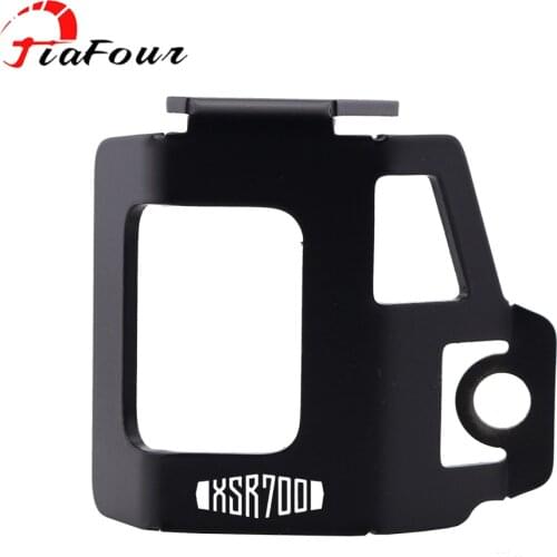 Rear Brake Fluid Reservoir Guard Cover Protector Fit For YAMAHA MT-07 FZ-07 2014-2020 TRACER 700 XSR 700 XSR 900 2015-2020
