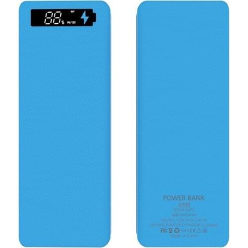 QC3.0 LCD Display DIY 10x18650 Battery Case Power Bank Shell Quick Charge Box