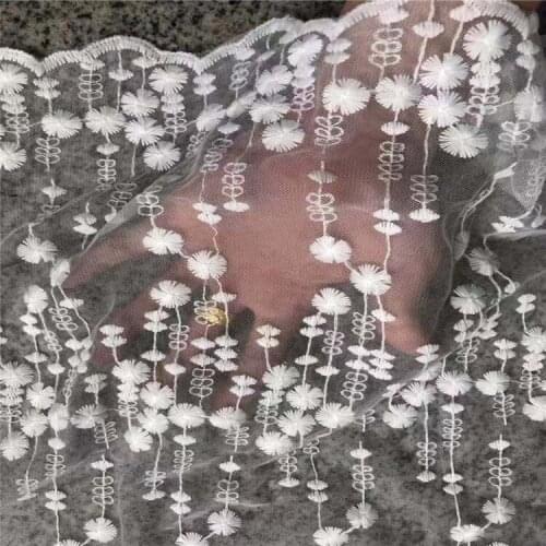 Mesh Bottom Fresh Shape QMilch Mesh Womens Childrens Clothing Skirt Wedding Dress Cotton Fabric