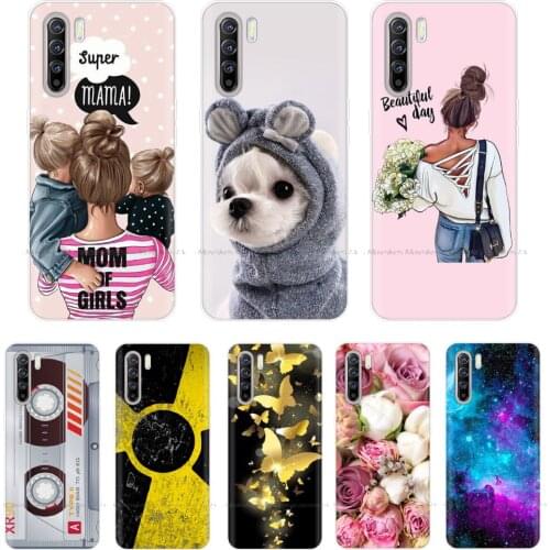 For Oppo Reno3 Case Silicone Phone Back Cover For Oppo Reno3 Pro Case Reno3Pro Fashion Soft TPU Coque For Oppo Reno 3 5G Cases