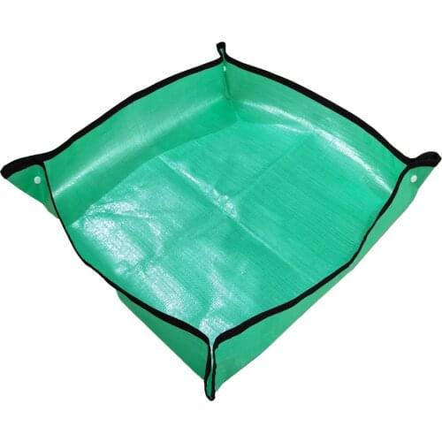 Plant Repotting Mat Waterproof Indoor Gardening Mat Folding Plant Transplanting Tarp 29.5x29.5in Plants Change Waterproof Pad