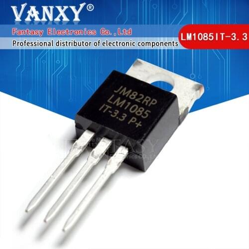 10pcs LM1085IT-3.3 TO220 LM1085-3.3 1085IT-3.3 TO-220 LM1085IT