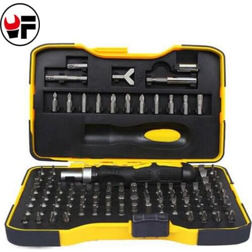 101pcs Screwdrivers Wrenches Combination Computer Tool Kit Multi-purpose Precision Torx Magnetic Screwdriver Tool HDS103