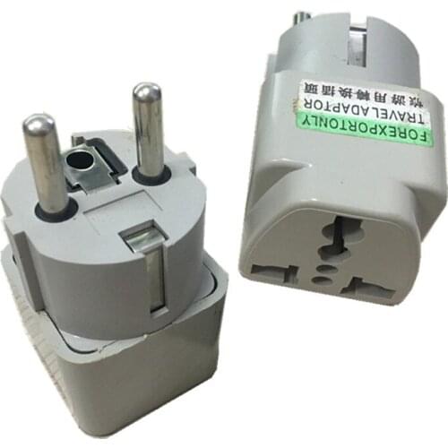 2pins Round Travel Adapter Plug Converter Socket For South Korea 250V 10A