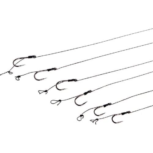 6Pcs Barbless Size 6 8 10 Carp Fishing Hook Tackle Hair Rigs Accessories Tackles U7EF