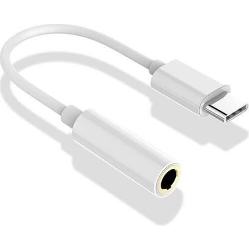 USB 3.1 Type C to 3.5mm Adapter Earphone Headset Speaker Cable Audio Adapter Converter
