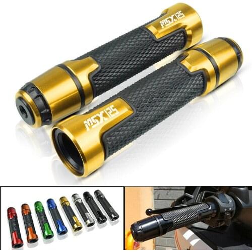 7/8" Aluminum Motocycle Handle bar Hand Grips hand grip Handle grip For Honda MSX125 msx-125