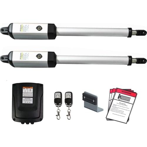 200Kg Automatic Electric Double Arm Swing Door Motor Double Leaf Swing Gate Opener Garage Courtyard Door Access Control System