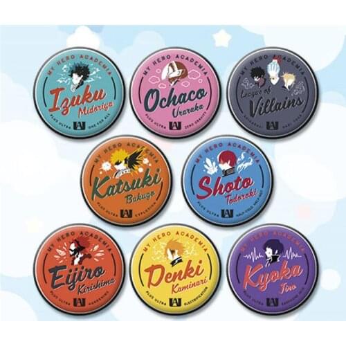 58mm Anime Badges Boku No Hero Academy Cute Brooch Icons Button