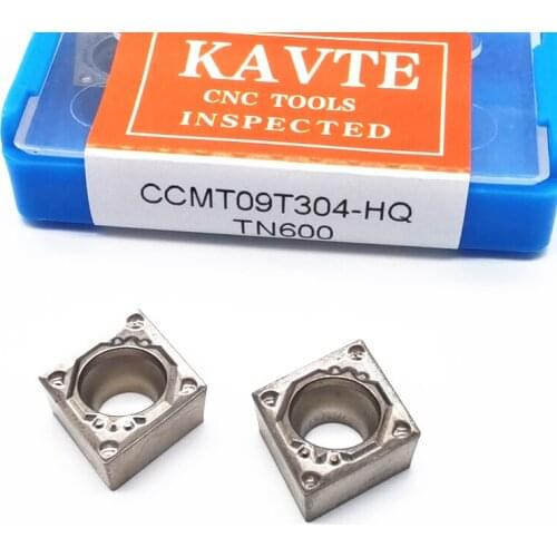 CCMT09T304 CCMT09T308-FG HQ MT 24 TN600 Cermet Grade carbide inserts lathe cutter tools Internal turning tools CNC tools Blades