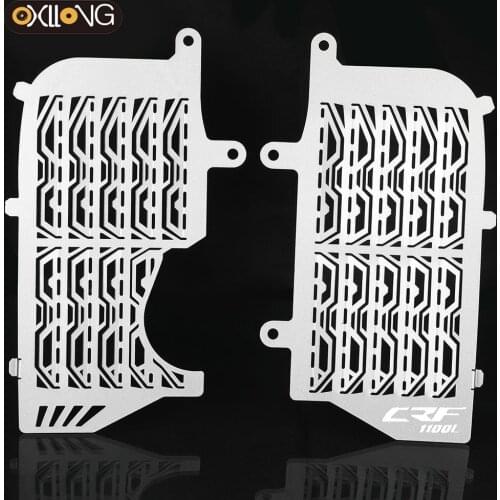 CRF1100L Africa Twin Motorcycle Radiator Guard Grille Oil Cooler Cover For Honda CRF1100L Africa Twin adventure Sports 2020 2021