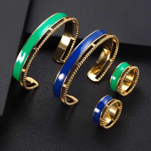 Janekelly African 2pcs Bridal Zirconia Jewelry Sets For Women jewelry sets & more Dubai Nigeria CZ Crystal Wedding Jewelry Sets