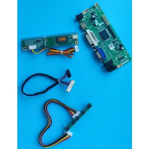 M.NT68676 LCD DVI VGA Controller board Kit For LP154W01-TP01/A5K1/A1/A3/A3K1/A3K2/A3K3 panel 1280X800 15.4"