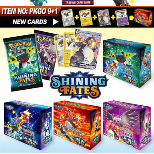 NEW 360Pcs Pokemon Card English Pokemon PTCG Shining Fates Cards Trade Game Battle Card Collection Collectable Toys