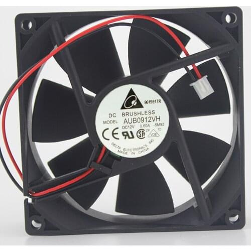 Genuine 9025 AUB0912VH 12V 0.6A 9CM / cm 4-pin temperature control PWM cooling fan