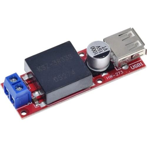 DC 6V-40V To 5V 3A Double USB Charge DC-DC Step-down Converter Module For Vehicle Charger LM2596 Dual USB