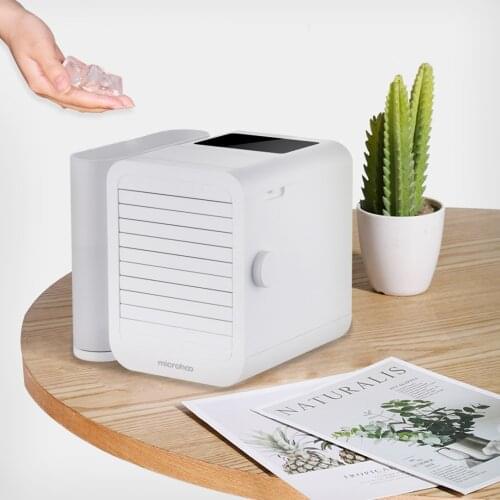 Xiaomi Microhoo Mini Portable Air Conditioner Fan 1000ML Aromatherapy Essential Oil Diffuser Fast Cooling humidifier Household