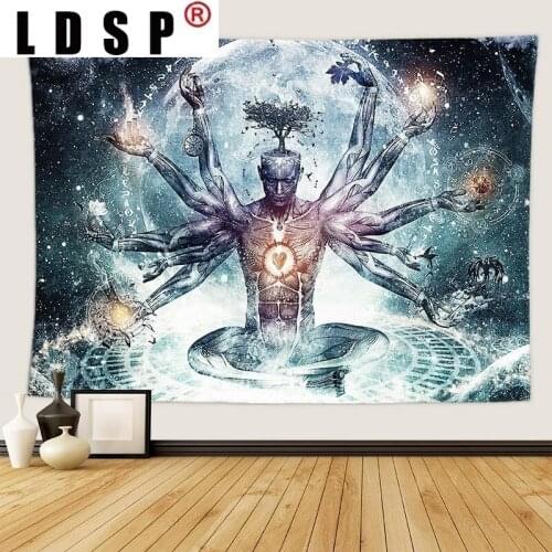 LDSP Universe Poster Picture Tapestry Wall Hanging Wall Covering Rugs Background Cloth Beach Mat Blanket Art Home Decor