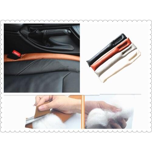 Car seat slot leakproof protection to avoid falling microfiber leather for BMW all series 1 2 3 4 5 6 7 X E F-series E46 E90