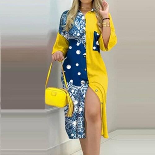 Летние платья на пуговицах STILLSHE China At AliExpress