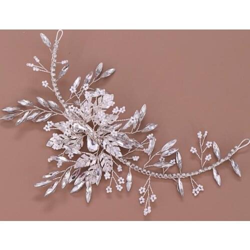 Bridal Hair Accessory Rhinestone Crystal Bride Headbands Wedding Accessories