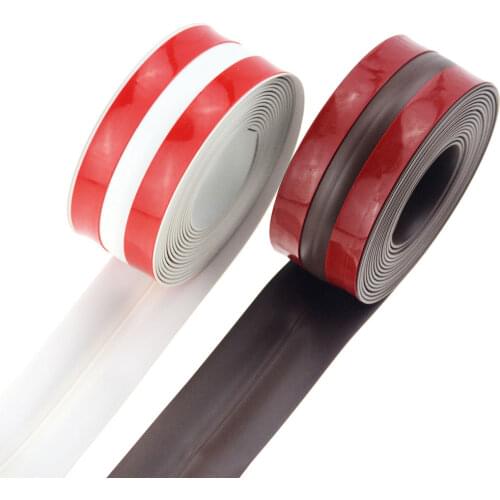 1 ROLL Acrylic 3.2M*3.8CM Waterproof Mold Proof Adhesive Tape Durable Use PVC Material Kitchen Bathroom Wall Sealing Tape