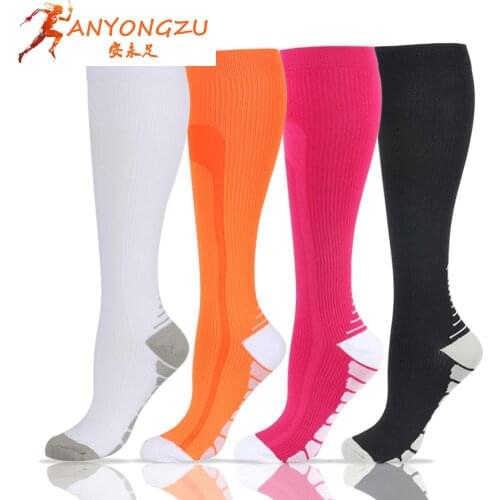 Women Compression Stockings And Outdoor Cycling Sports Hose Pressure Colorful 3PAIR 34-43 Designer Stocking Tourism Aviation
