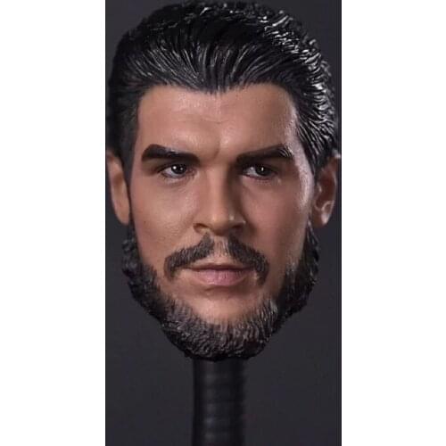 1/6 scale figure accessories Ernesto Guevara head sculpt for 12" Action figure doll,Not included body,clothes and other D2094