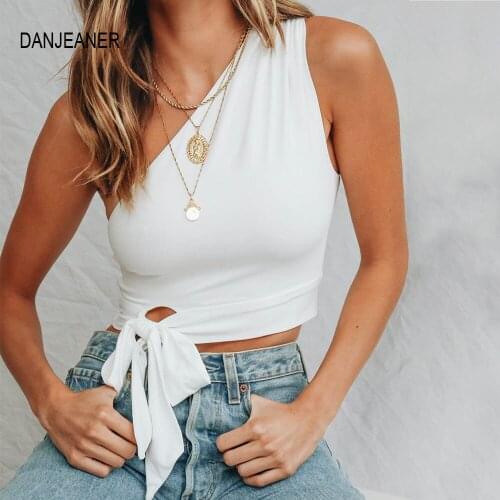 Женские укороченные майки DANJEANER China At AliExpress