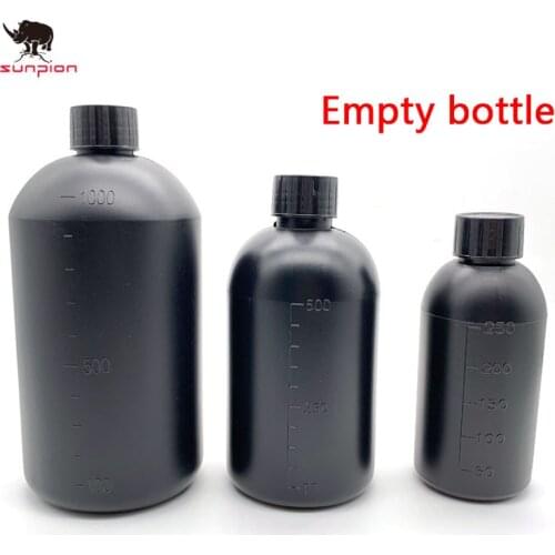 3d printer parts printer special empty bottle DLP/SLA 3D printer parts 250 ml /500ml/1000ml/ empty bottle