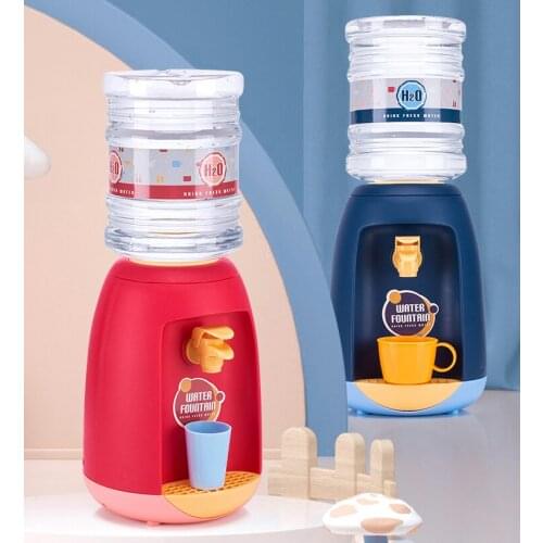 Children yellow duck toy mini drinking machine simulation can water little girl birthday presents water dispenser J03e