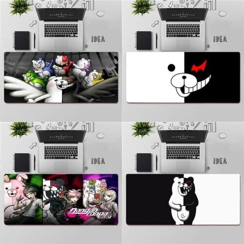 Gaming Mouse Pad Large Mouse Pad PC Gamer Computer Mouse Mat Big Mousepad Keyboard Desk Mat XXL Danganronpa Monokuma Mause Pad