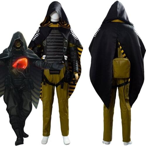 Game Death Cosplay Stranding Higgs Monaghan Void Out Cape Homo Demens Suit Cosplay Costume Halloween Carnival
