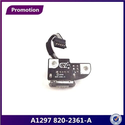 MLLSE A1297 DC Jack 820-2361-A 820 2361 A for Apple Macbook Pro 17" A1297 DC-in board 2009 2010 2011 Year MC024 MD311