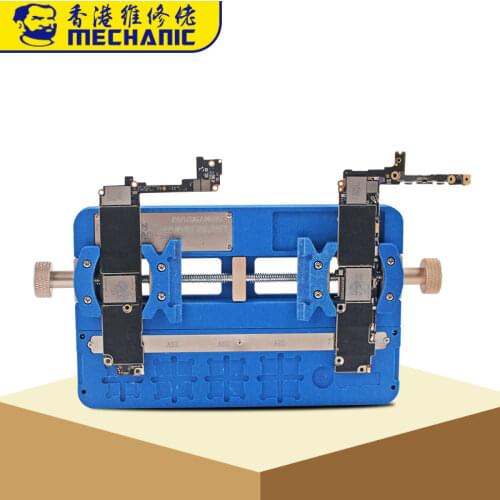 MECHANIC Multifunctional dual bearing fixture IC chip BGA main board fixture positive negative plate base welding repair tools