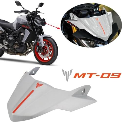 Motorcycle Accessories Front Windshield Windscreen Airflow Wind Deflector FOR YAMAHA MT-09 MT09 FZ09 2017 2018 2019 2020