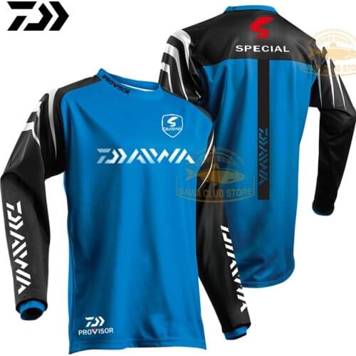 2022 New Fishing Jersey Quick Dry Fishing Long-sleeve Clothing Dawa Breathable Anti-uv Sun Autumn Man Autumn Fishing Sweat Shirt