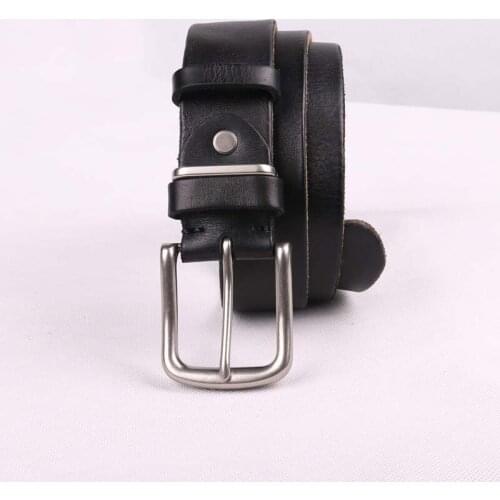 Luxury belt mens belts pronged buckle mans genuine leather strap for jean high quality wide brown color fashion free delivery