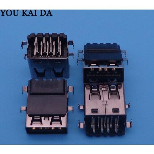 100x laptop PCB USB port for Asus A45 A85 K45 K75 A45V A85VD K45V K75D K75V A45 A85 K45 K75 USB3.0 connector