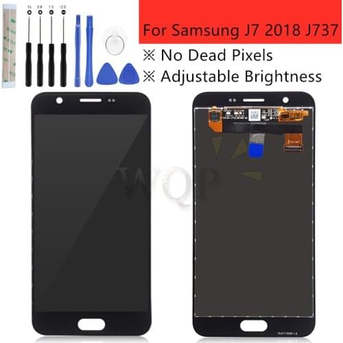 For Samsung Galaxy J7 2018 J737 LCD Display Touch Screen Digitizer for Samsung Galaxy J737P LTE-A LCD Display Repair Spare Parts
