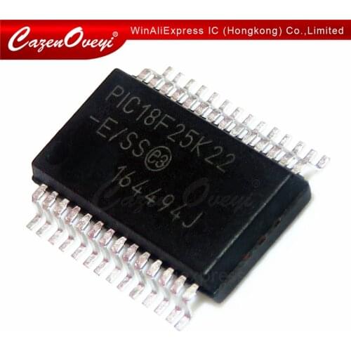 2pcs/lot PIC18F25K22-I/SS PIC18F25K22T-I/SS PIC18F25K22 SSOP-28 In Stock
