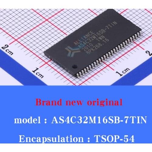 2/pcs Lot AS4C32M16SB-7TIN TSOP-54 Brand new original Configuration memory chip