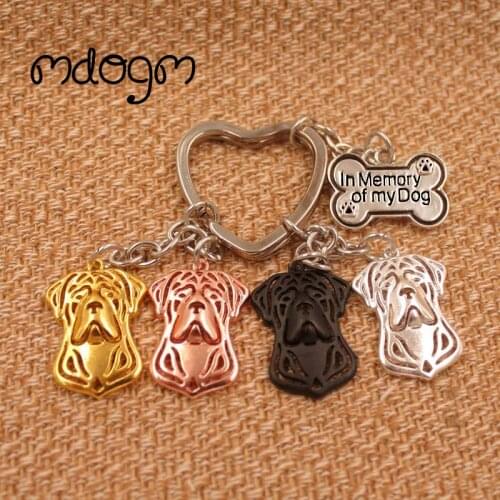 2021 Cute Cane Corso Dog Animal Purse Handbag Charm Handmade Pendant Keychain For Bag Car Women Men Girls Boys Love Jewelry K079