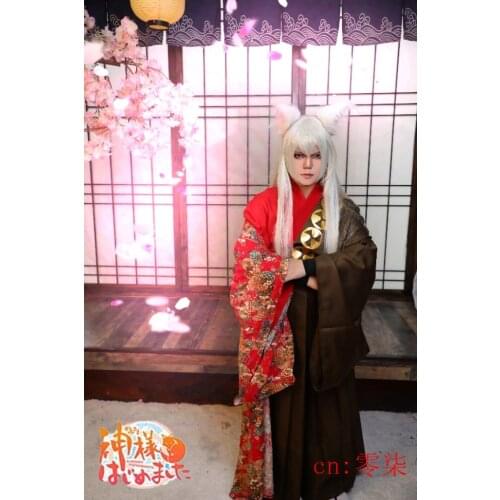 Anime Kamisama Kiss Tomoe Bathrobe Kimono Uniform Party Outfit Any Size Cosplay Costume Halloween Unisex Free Shipping 2021 New
