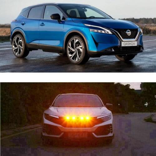 Car Accessories Grille Light Lamp For nissan qashqai juke x-trail tiida 350Z 370Z altima armada Kubistar LEAF Maxima Micra
